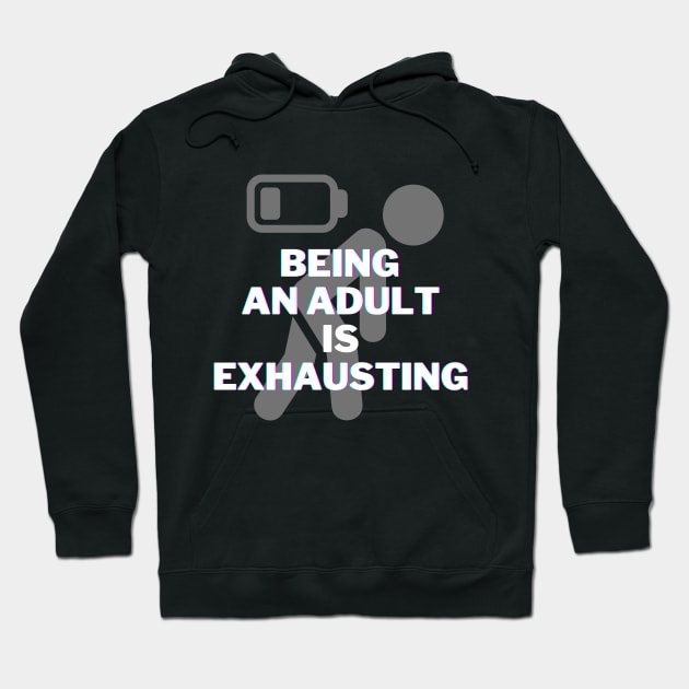 A fashionable and artistic T-shirt with the phrase "I was doing stuff" Hoodie by CreativeXpro